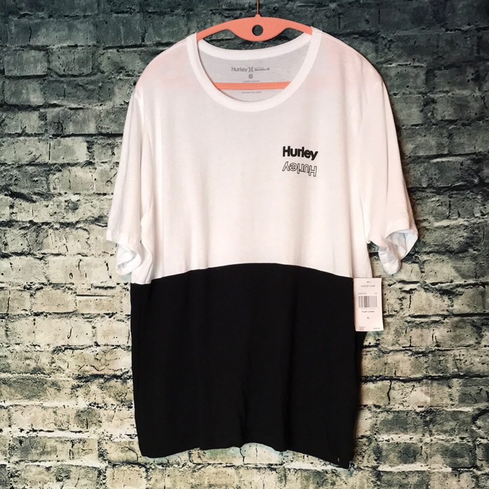 NWT Hurley 2 toned t-shirt ladies